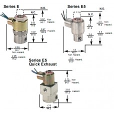 Versa solenoid valve 3-WAY DIRECT SOLENOID VALVES